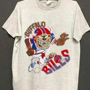 Buffalo Bills Shirt Taz Looney Tunes Football Tasmanian Devil shirt unisex tee
